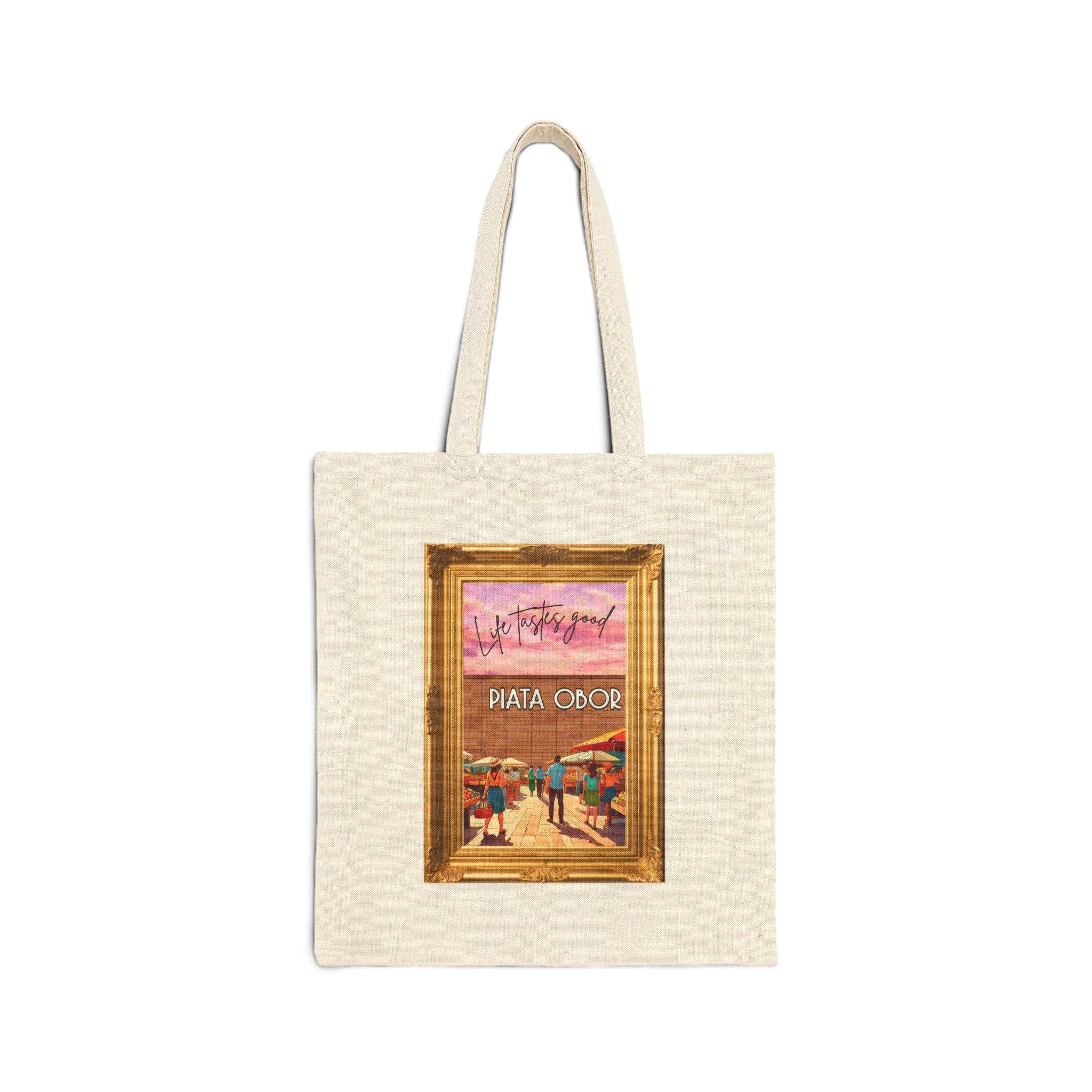 Tote Bag — Piata Obor: Life tastes good - Memorabil