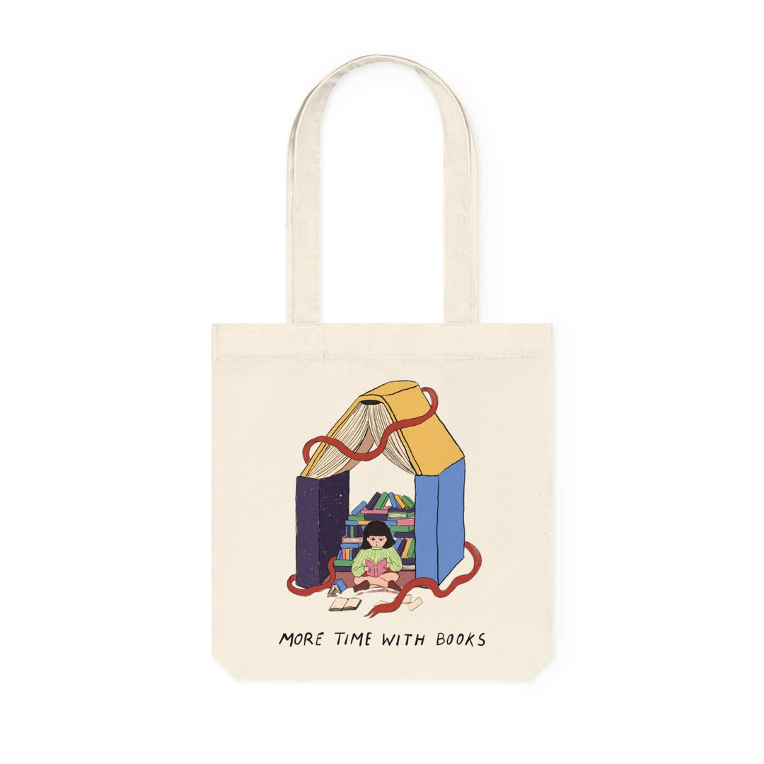 Tote Bag — More time with books - Memorabil