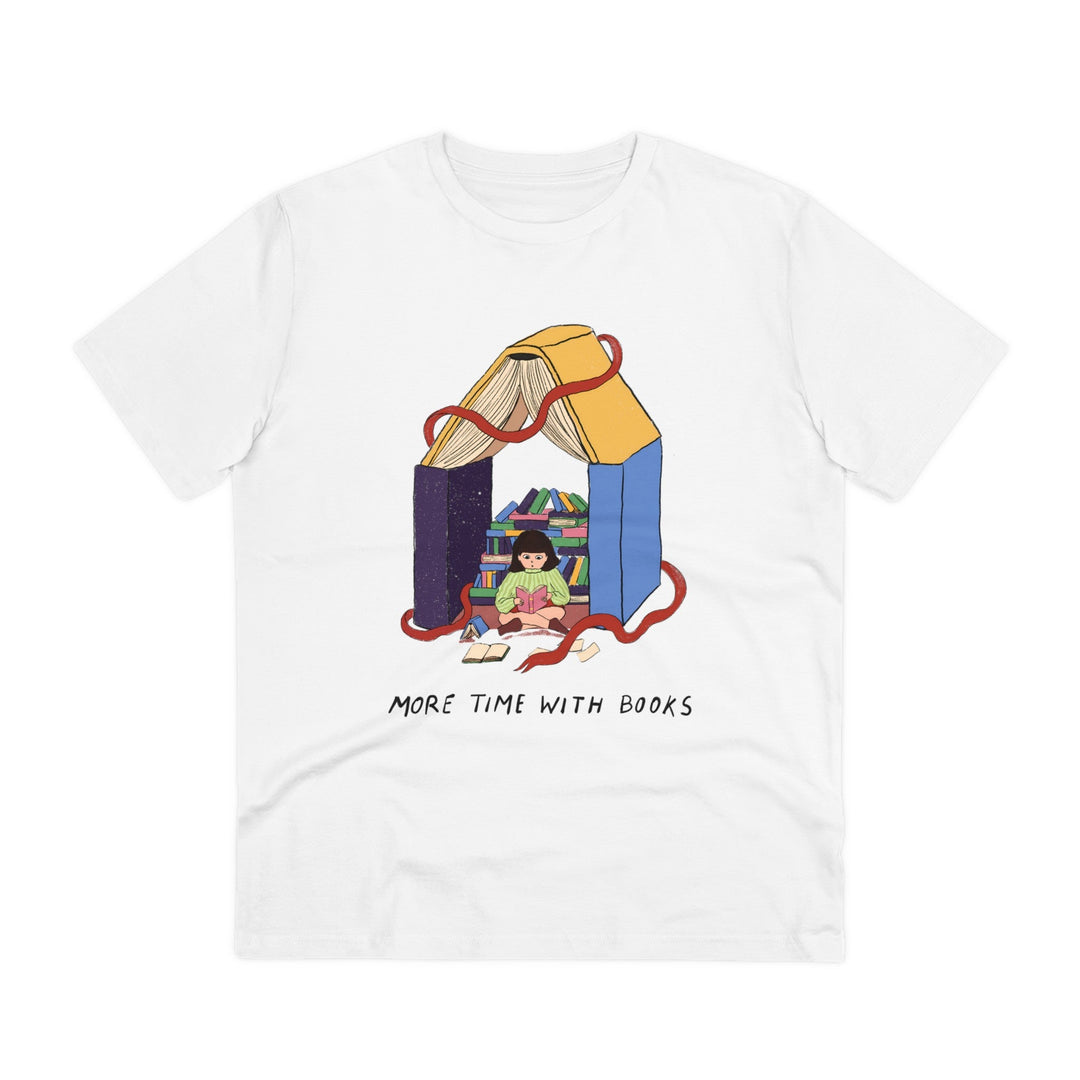 Tricou — More time with books - Memorabil