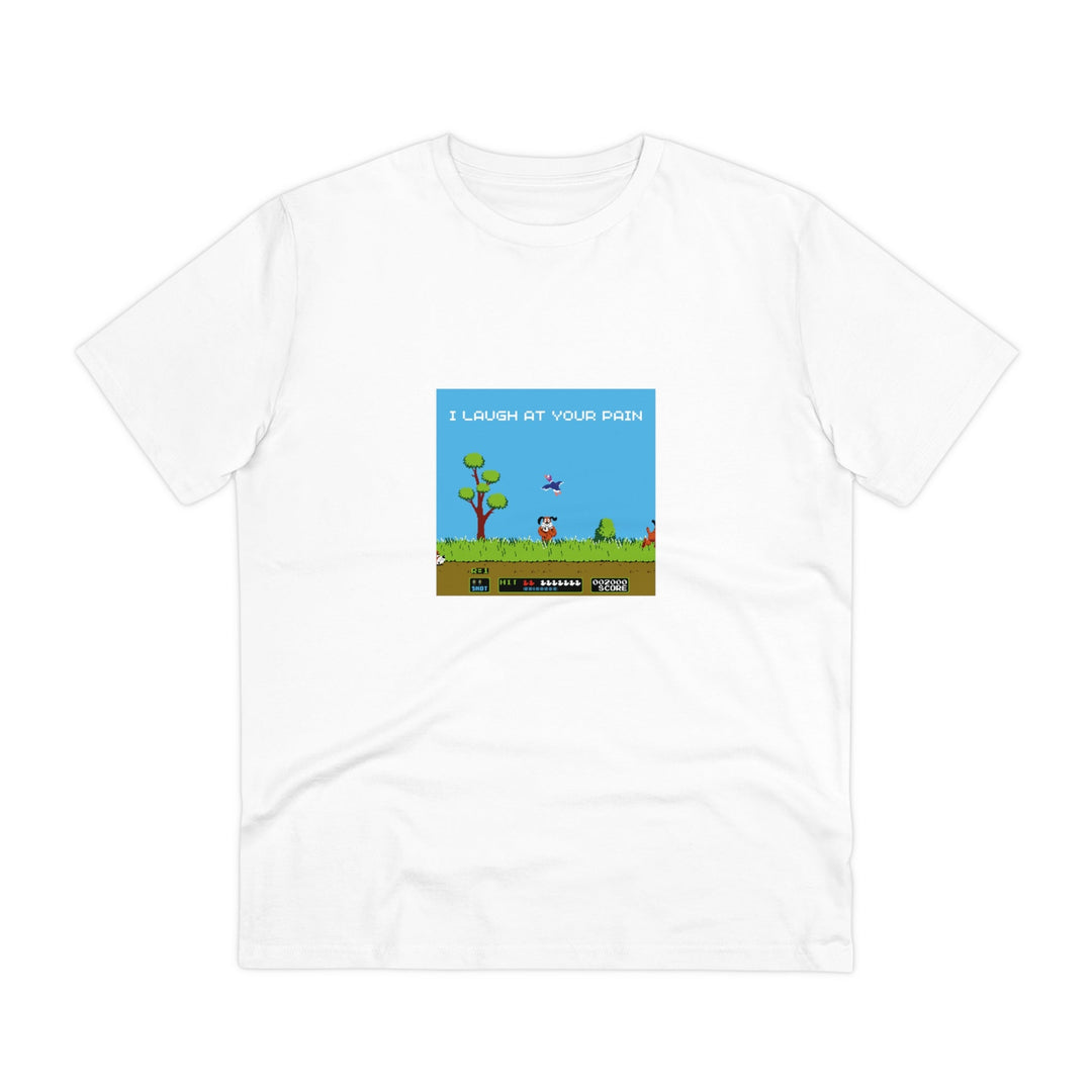 Tricou alb duck hunt - Memorabil