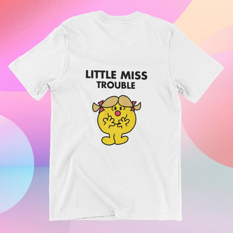 Tricou — Little miss trouble - Memorabil