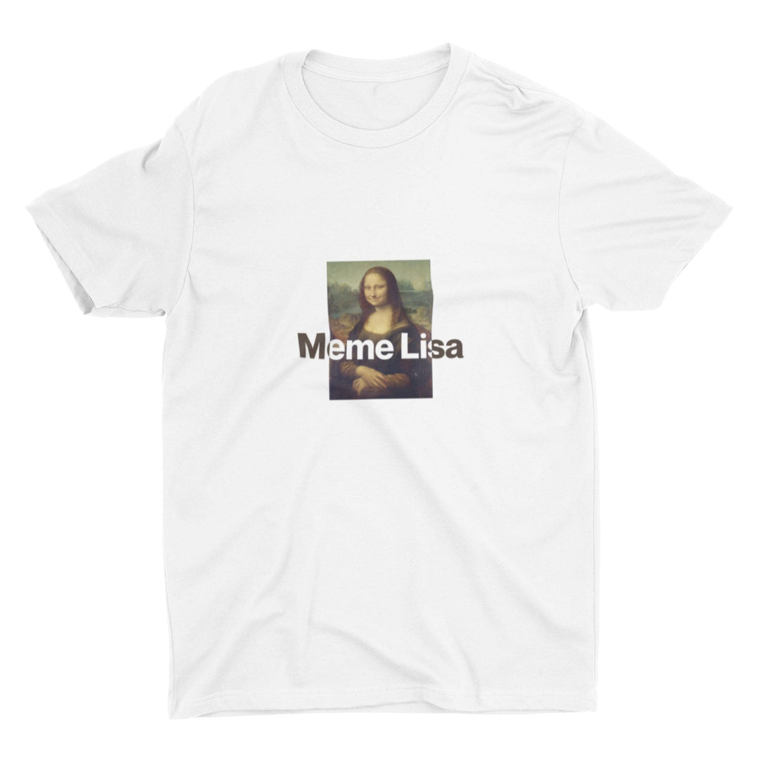 Tricou — Meme Lisa - Memorabil